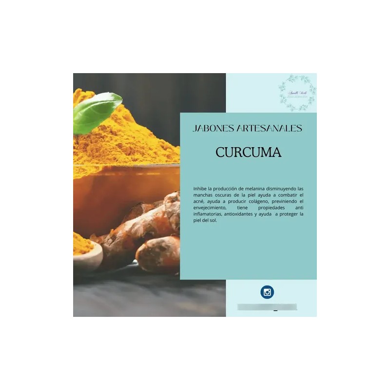 Jabón Artesanal Amolli Ixtli Carbón Activado Cúrcuma Pack 3