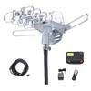 McDuory Amplified Digital Outdoor HDTV Antenna 150 Miles Long Range