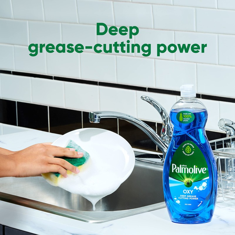 Palmolive Ultra Dishwashing Liquid Dish Soap, Oxy Power Degreaser -