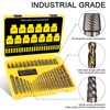 Topec 35-Piece Screw Extractor and Left Hand Drill Bits Set,