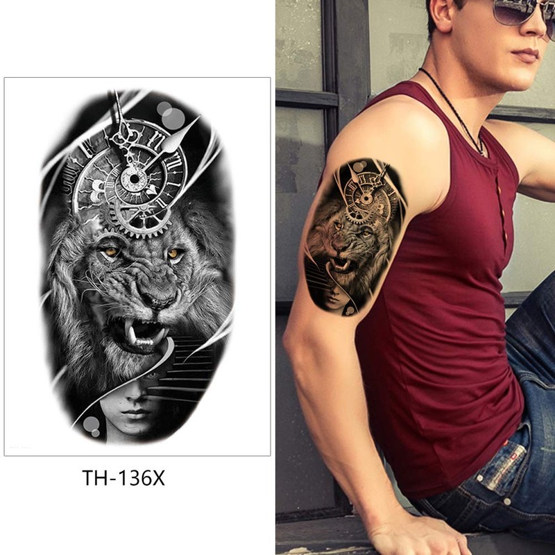 Lion Tattoos Arm Tattoos Fake Tattoos Festival Tattoos Lion Tattoos