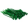 Nartel® 100 Pack of Green Cable Ties - Premium Tie