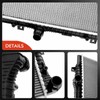 A-Premium Aluminum Radiator & AC Condenser Cooling Kit Compatible with