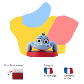 FABA FFF30004 Spider Figure with Sound, Songs of Animals, Personnages Sonores