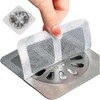 WangCai 20 Pcs Disposable Shower Drain Hair Catcher Mesh Stickers,