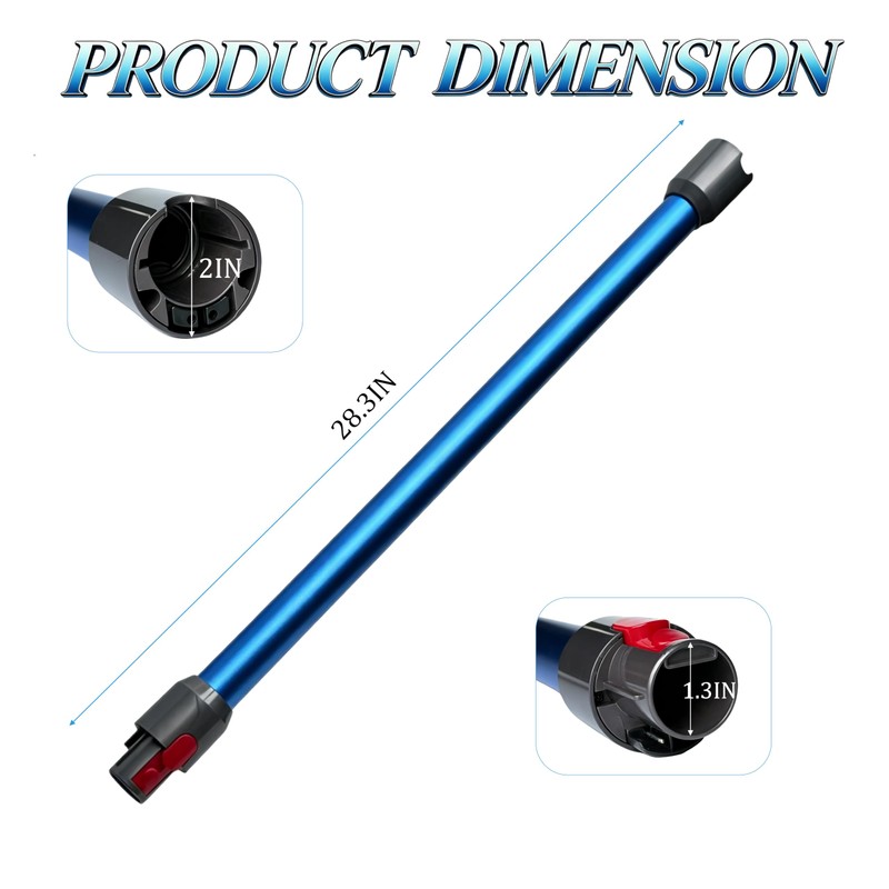 Wand Extension Tube Replacement for Dyson V7 V8 V10 V11