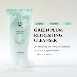 Beauty of Joseon Beauty of Joseon Green Plum Refreshing Cleanser Gel Type Deep Pore Cleansing, Acne Face Wash, Blackhead Remover for All Skin Types, Korean Skincare 100ml, 3.38 fl.oz