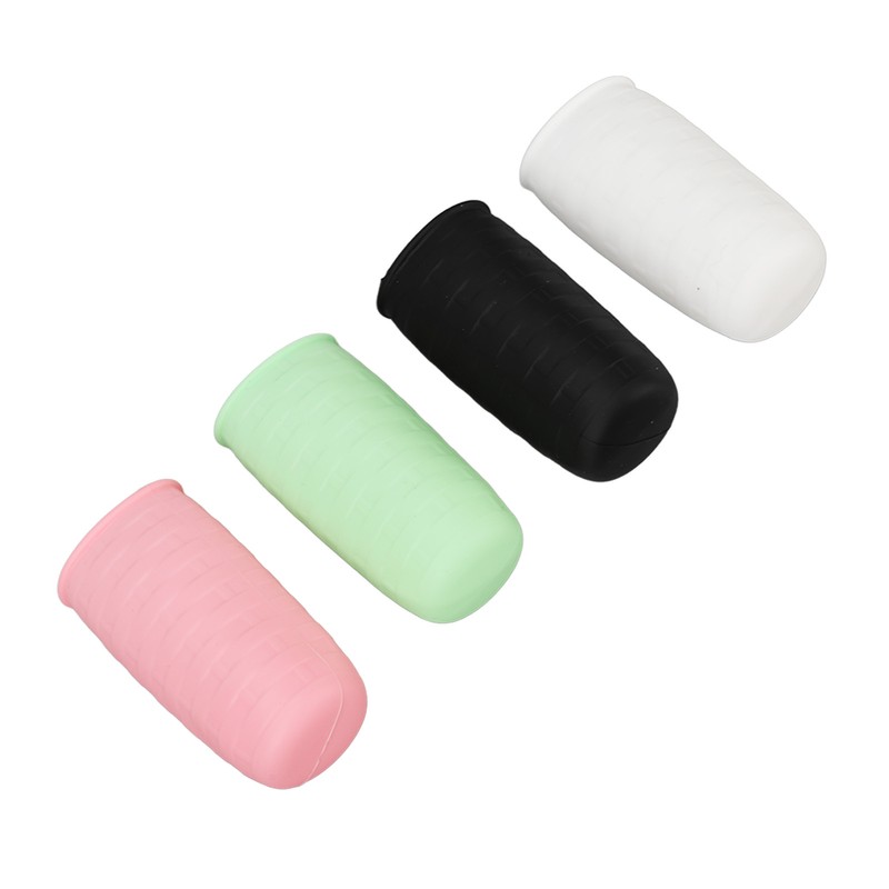 8pcs Travel Leak Proofing Elastic Sleeve Bottle Covers Soft Silicone