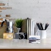 WANDIC Acrylic Plate Stands, 10 Pcs Mini Clear Plastic Display