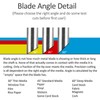 HQMaster 60 Degree Tungsten Steel Lettering Blade Vinyl Cutter Blades