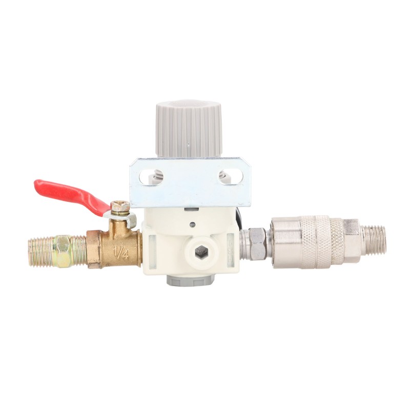 Air Compressor Pressure Regulator 1/4 Inch NPT Air Pressure Regulator