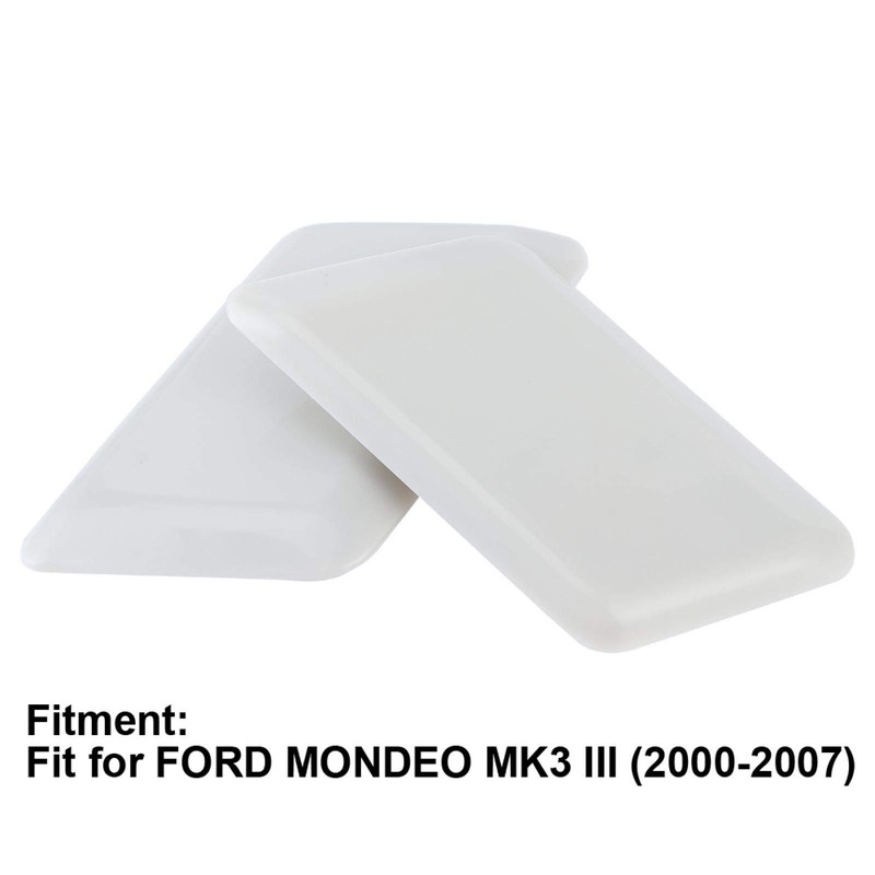 Headlight Washer, Pair Headlight Washer Jet Cap Covers Set 1301040