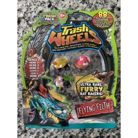Moose Toys Trash Pack Trash Wheels Flying Filth