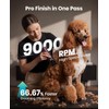 Professional Dog Clippers for Grooming Thick Hair, 9000RPM 5 Speed