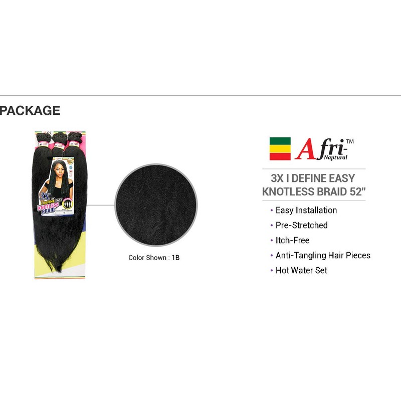 Mane Concept Braids A Fri-Naptural BRD308 3X I Define Easy