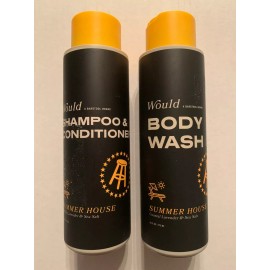 Barstool Would A Barstool Brand Shampoo & Conditioner + Body Wash Summer House 16 Oz Set