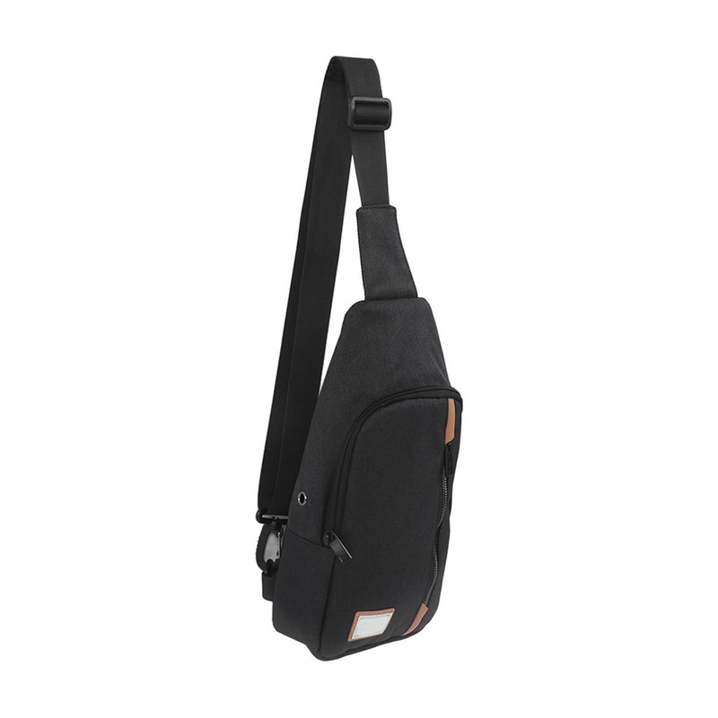 GOLDEN WOLF Chest Sling Bag Adjustable Shoulder Strap Waterproof Messenger