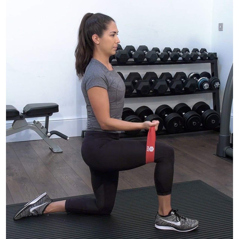 Just FIT Mini Resistance Loop Bands –Eco-Friendly, Therapy/Conditioning. Includes Little