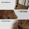 YESWELDER Flame Retardant cowhide leather welding rod holder, Thickened electrodes