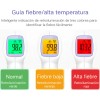 Termometro Digital Infrarrojo Medico De Frente Sin Contacto Blanco