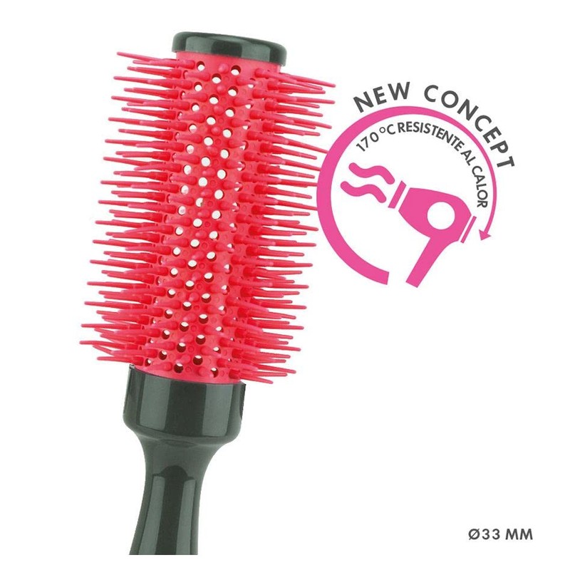 Beter Hair Flow Round Hair Brush, Ultra Quick Drying and