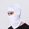 Sun Protection Face Mask UV Blocking Cover Long Neck Gray 2ea