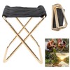 Aviation Aluminum Alloy Outdoor Portable Camping Mini Folding Stool Fishing