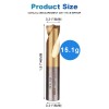 Unbranded 5Pcs Cobalt Spot Weld Drill Bit Set, Titanium Coated