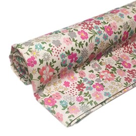 Tonisnono Cotton Fabric by The Yard Countryside Floral Fabirc Precutsfor Quilting, Sewing DIY, Craft Projects & More (2 Yards, Pattern 5020-2)