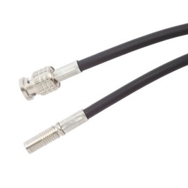Blue Jeans Cable DIN to BNC 3G/6G HD SDI Cable (Belden 1505F), High Flex, Brand, Black, 5 Foot