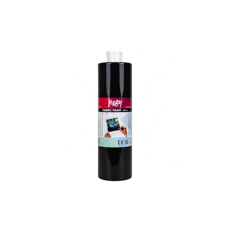 Fabric Paint 500 ml - Textile Paint for Light Fabrics,