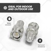 THE CIMPLE CO RF (F81) and BNC Coaxial Adapter -