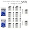GMATE Tiras Reactivas con 50 Piezas.Glucómetros compatibles Familia GMATE. 2