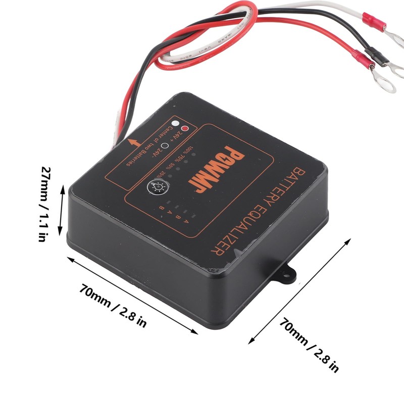 Yctze Battery Equalizer Solar System Balancer with Reverse Connection Protection