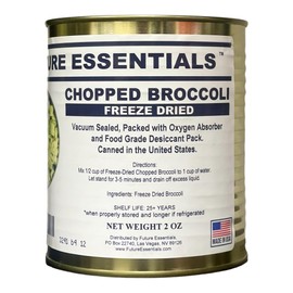 1 Can of Future Essentials Canned Freeze Dried Chopped Broccoli