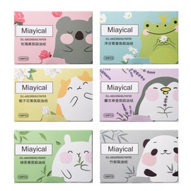 Facial Blotting Paper Set, Natural Oil Control Paper, 600 Pieces Blotting Paper for Oily Skin Care, Natural Oil-Absorbing Sheets, Face Blotting Papers, Keeps Your Skin Fresh and Smooth