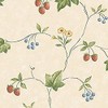 Norwall NWKE29900 Franklin Floral Trail Textured Wallpaper, Blue