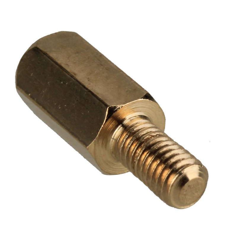 Yibuy 50 x Male Female PCB Thread Brass Standoff Pillars