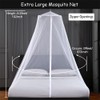 Mosquito Net Bed Canopy with Zipper Dome Tent,Universal Mosquito Neting