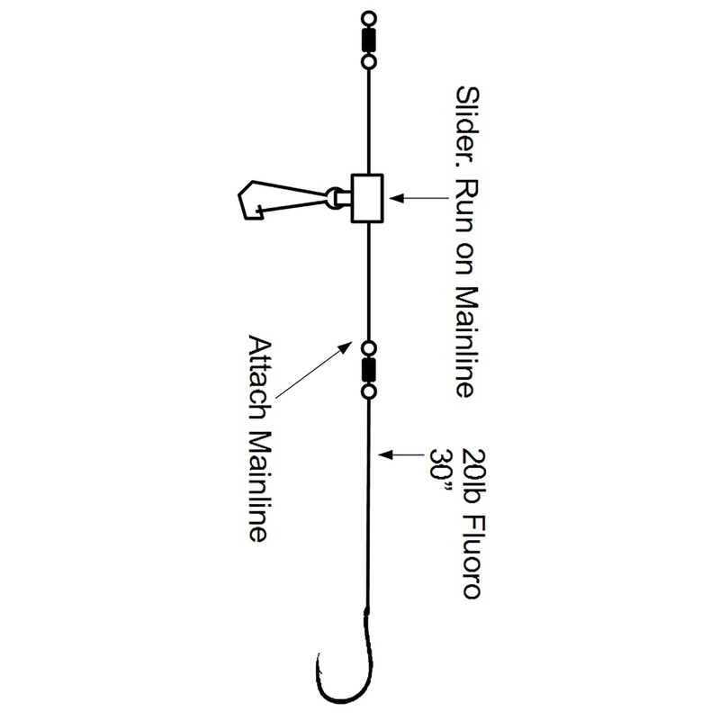 Cox & Rawle Gilthead Rig (Bolt Rig) #1/0