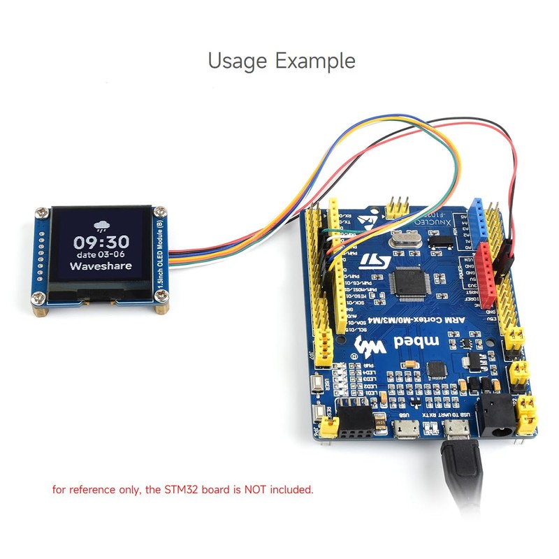 Waveshare 1.5inch OLED Display Module, 128 x 128 Resolution, SPI