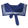 Fake Dickey Detachable Navy Style Collar Set Half Top Mock