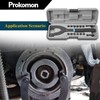Prokomon 15Pc Adjustable Pin Spanner Wrench Set/Variable Cylinder Fan Clutch