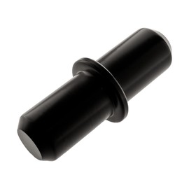 LouMaxx LouMaxx Bodentr?ger 5mm 40 Stck in Schwarz C Einlegeboden Halter - Regalstifte 5mm - Bodentr?ger fr Einlegeb?den - Regalbodentr?ger aus massivem Stahl