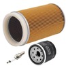 JICHEKU 11029-0025 Air filter & Oil Filter & Spark Plug