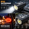 9 LED Bicycle Headlight & Rear Taillight Set – USB