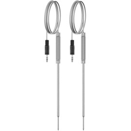 Govee Meat Thermometer 3.5mm Replacement Probes 2-Pack for Models H5181, H5182, H5183, H5184, H5185, H5198