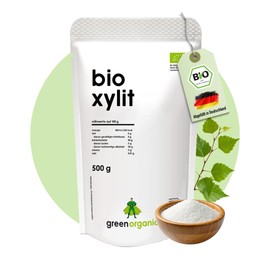 Organic Premium Xylite Lower-Carb, Sugar Alternative, Low Calorie, Superfood, Light, No Additives, Tooth-Friendly, 500 g
