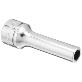 Williams BD-1208 3/8 Drive Deep Socket, 12 Point, 1/4-Inch