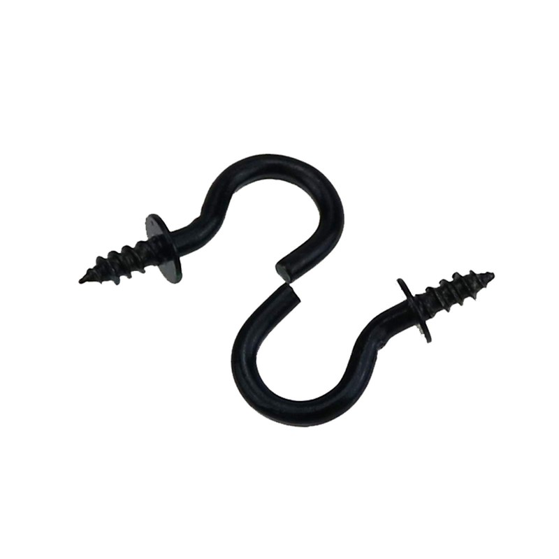DonLeeving cutefly Mini Screw Hooks 200 Pack 1/2" Screw Hooks
